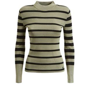 GUESS Long-Sleeve Button-Cuff Sweater